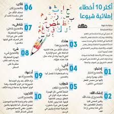 أكثر 10 أخطاء إملائية شيوعا صحيفة مكة