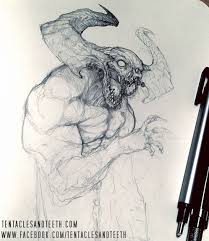 Monster Art Scary Demons Monster Art Scary Scary Art Demon Art Art