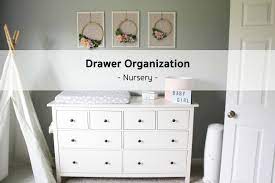 Drawer Organization Nursery Baby Dresser Organization Nursery Dresser Organization Dresser Organization