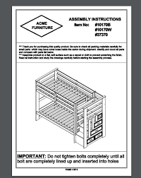 This platform bed plan has everything you need to build it, including diagrams, building instructions diy pottery barn storage bed from do it yourself divas. Acme Furniture Allentown Twin Over Twin Bunk Bed Model 10170w Assembly Bunk Beds Twin Bunk Beds Bunkbeds