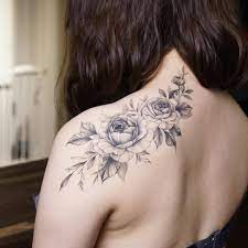 11 The Most Gentle Flower Tattoos For Girls By Silo Inkppl Shoulder Tattoos For Women Floral Tattoo Shoulder Tattoos For Women Flowers