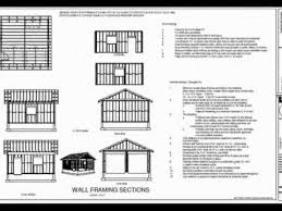 › see more product details. Free Garage Blueprints Plan G435 Garage 20 X 20 X 9 Youtube