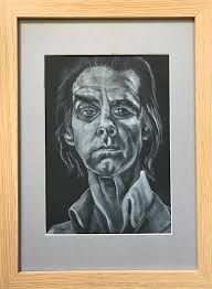 Retrato de Nick Cave