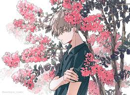A collection of the top 43 sad anime boy wallpapers and backgrounds available for download for free. Hd Wallpaper Original Characters Flowers Sad Anime Boys Artwork Illustration Wallpaper Flare