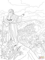 Download Or Print This Amazing Coloring Page Israelites Crossing The Red Sea Coloring Page In 2020 Crossing The Red Sea Coloring Pages Moses Red Sea
