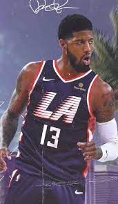 Paul george oklahoma city thunder pixel art 21 art print by joe hamilton. Paul George Clippers Wallpapers Top Free Paul George Clippers Backgrounds Wallpaperaccess