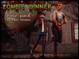 Download the zombie apocalypse mod. Lady Kendal Sims Zombie Dinner Pose Pack Hello Friends I Ve