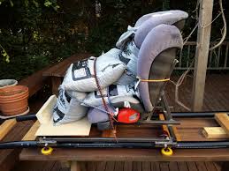 He says in one of his clips on inserting posts. How To Build A Backyard Roller Coaster Homideal