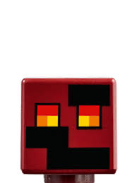 The following is a picture of what a magma cube looks like in minecraft Small Magma Cube Lego Minecraft Characters Lego Com For Kids