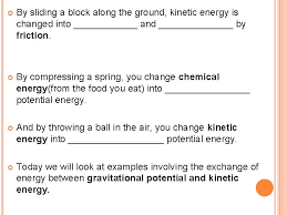 Energy notes entry # 4 11/5. Review Last Class We Learned How Work Is