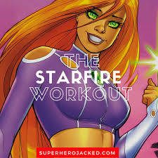 Starfire Workout Routine: Train like the Teen Titans Heroine