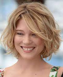 Wavy Short Bob With Side Swept Bangs Short Wavy Hairstyles For Women Short Thick Wavy Hair Thick Wavy Hair