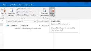 Click on send\receive tab in ribbon. Fix Working Offline Problem In Outlook 2016 Youtube