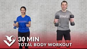 total body workout with dumbbells 30