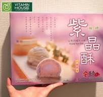 Ngất ngây với vị thơm ngọt của bánh khoai môn ngàn lớp Đài Loan