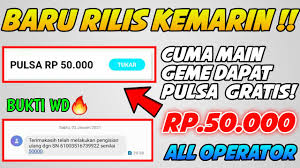 Baru Apk Penghasil Pulsa Tercepat 2021 Youtube