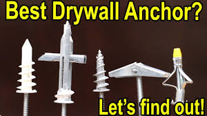 Toggler snaptoggle ba toggle anchor with bolts. Which Drywall Anchor Is Best Let S Find Out Youtube