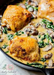 Keto Chicken Florentine In A Skillet Recipe Chicken In A Skillet Keto Recipes Easy Chicken Chicken Florentine Recipe Keto Recipes Dinner Florentines Recipe