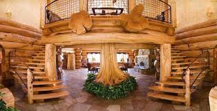 10 Luxurious Log Cabin Interiors You Have To See Your Furnishing In 2020 Log Home Interiors Log Homes Luxury Log Cabins