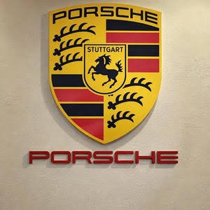 Porsche Crest Garage Signs - Etsy