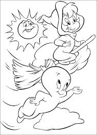 Fun Coloring Pages Casper Ghost Coloring Pages Witch Coloring Pages Halloween Coloring Halloween Coloring Pictures