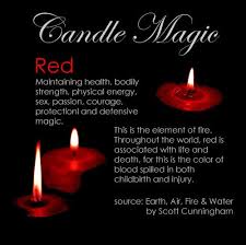 Red Candle Redcandle Candlemagic Candle Magic Red Candle Magic Wicca Candles