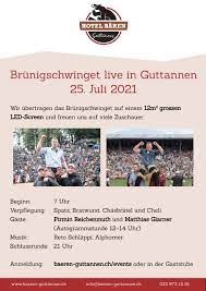 Aber auch mit den aktuellen lockerungen der geltenden verordnung ist es uns nicht möglich auf dem brünig ein schwingfest mit zuschauern zu organisieren. Brunigschwinget Live In Guttannen Radio Beo