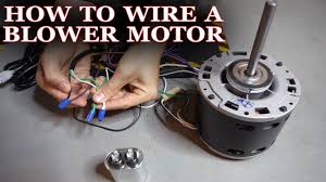 Your b/c terminal in the center is c. How To Wire A Furnace Or Ac Blower Motor Youtube