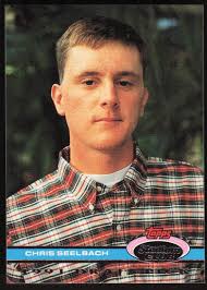 1992 Stadium Club Dome #167 Chris Seelbach Rookie Atlanta Braves