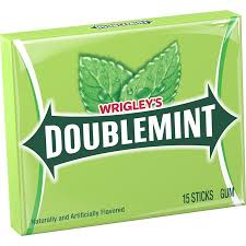 Wrigley S Doublemint Chewing Gum 15 Piece Single Pack Walmart Com Chewing Gum Gum Bubble Gum Flavor