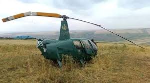 Kdf personnel cordon off the scene of the military helicopter crash in oltepesi, kajiado west on june 24, 2021. Governor Tunai Survives Helicopter Crash In Melili Narok Capital News