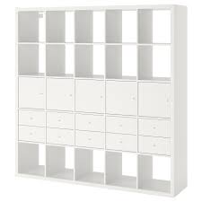 Kallax Shelf Unit With 10 Inserts White 71 5 8x71 5 8 Ikea Idei Ikea Stellazh Mebel