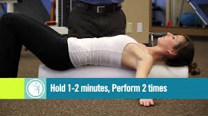 Lie on your stomach and place your hands flat beneath your shoulders. 7 Stretches To Help Fix Upper Back Pain Upper Back Stretches