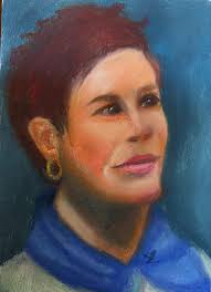 Lacarte pastel drawing 10.5" x 14"