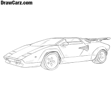 All the classic models by lamborghini. How To Draw A Lamborghini Countach
