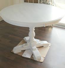 How To Paint A Laminate Tabletop To Withstand Spills Laminate Table Top Painted Kitchen Tables Painted Dining Table