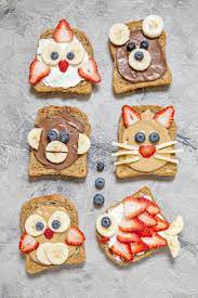 Healthy Breakfast Ideas Toast Ideas For Kids Breakfast Healthy Ideas Kids Toast Fun Kids Food Baby Food Recipes Food Art For Kids