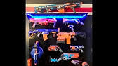 Now get out there and. Ultimate Nerf Gun Rack Youtube