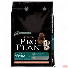 pro plan puppy sensitive hassas yavru kopekler icin somonlu ve pirincli kopek mamasi 3 kg yavru kopek kopek saglikli