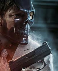 Black Mask Birds Of Prey Cosplay Black Mask By William Gray Black Mask Batman Black Mask Comics Black Mask