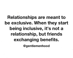 Welcome to our reviews of the what is an exclusive relationship (also known as internet dating online). Relationship Are Meant To Be Exclusive Meant To Be Quotes Relationship