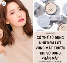 Phấn Phủ Innisfree Moisture Powder No-Sebum 5g Dạng Bột