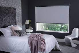 Complete your living space with a brand new blind. Polygon Roller Blinds From Style Studio Grey Blinds Roller Blinds Bedroom Blinds Modern Window Dressi Modern Window Dressing Grey Home Decor Bedroom Blinds