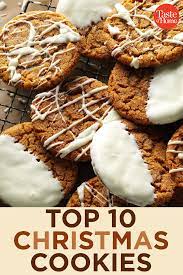 Our Top 10 Christmas Cookie Recipes Xmas Cookies Recipes Cookies Recipes Christmas Holiday Desserts