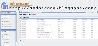 Usahakan untuk melengkapi barang dagangan toko anda. Sourcode Aplikasi Penjualan Stok Barang Bangunan Gratis
