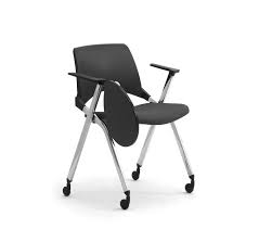 Sedie In Plastica Accatastabili Con Scrittoio Per Sala Conferenze Sedie Per Sale Congressi Chair Stackable Chairs Plastic Chair