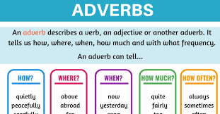 I've not heard from her since sunday. Adverb A Super Simple Guide To Adverbs With Examples 7esl