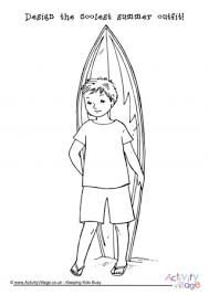 Coloring with vigor stories & rhymes exploration english maths puzzles. Clothing Colouring Pages