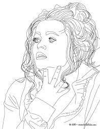 helena bonham carter coloring page more famous people pages on hellokids com coloriage dessin gimp