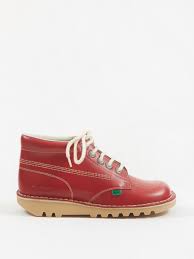 They are light and adapt very well to the shape of your foot. Kickers Kick Hi Red Goodhood